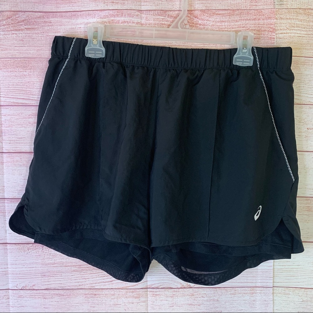 ASICS D1 Black Active Shorts Size XL